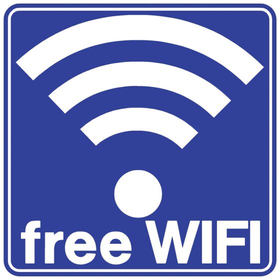 ένδειξη πόρτας free wifi