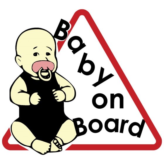 ένδειξη πόρτας baby on board