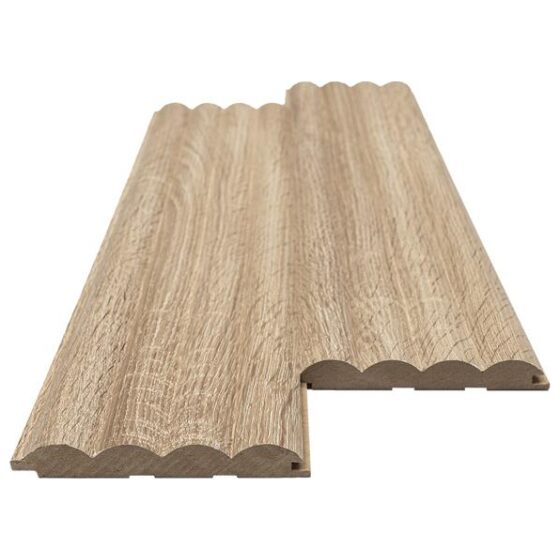 MDF PANEL ME 3D ΠΗΧΑΚΙΑ 801050 WAVE ST 16/119/2750mm SONOMA OAK