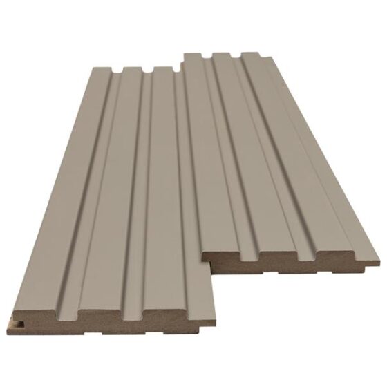 MDF PANEL ΜΕ 3D ΠΗΧΑΚΙΑ 506090 BEAT DL 16/119/2750mm SAND GREY