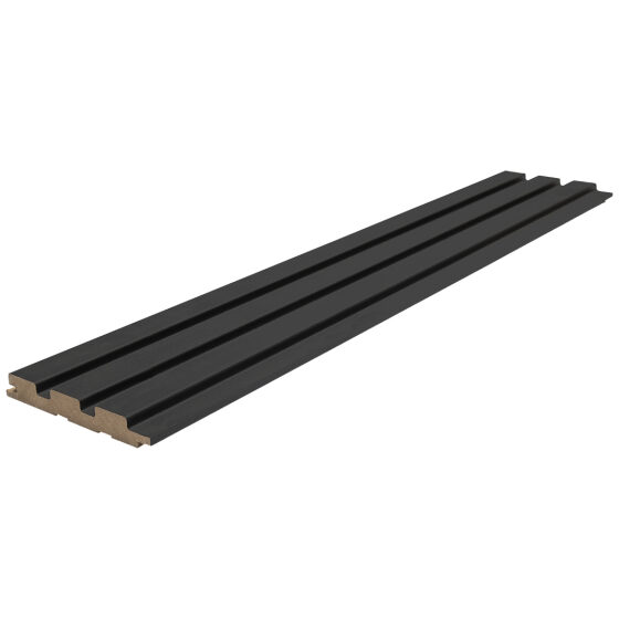 MDF PANEL ΜΕ 3D ΠΗΧΑΚΙΑ 507090 BEAT DL 16/119/2750mm BLACK LEAD